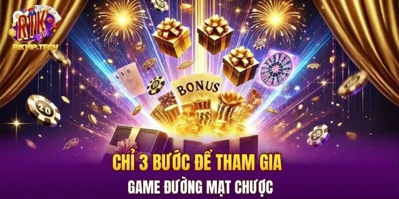 Chỉ 3 bước để tham gia game Đường mạt chược