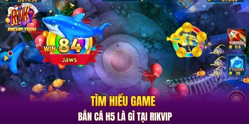Tìm hiểu game bắn cá H5 là gì tại RIKVIP